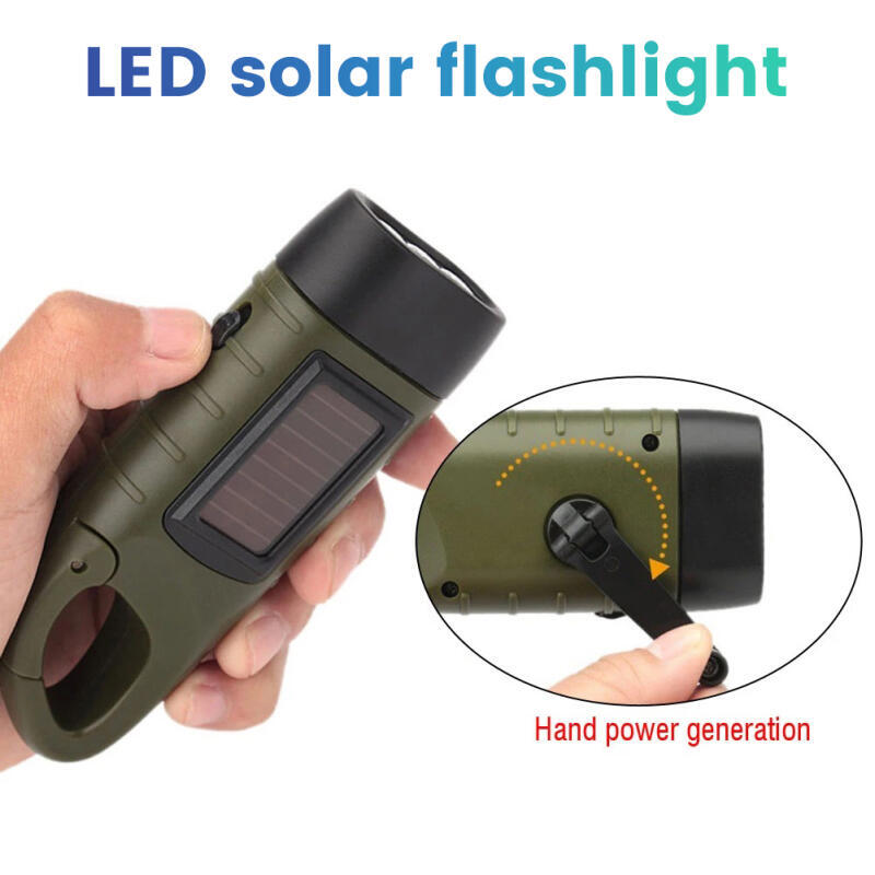 Fishing Boat Navigation Light - مصباح يدوي LED يعمل بالطاقة الشمسية