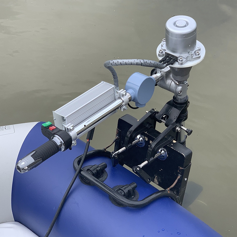 محرك خارجي بدون فرش 12/24 فولت - مراجعة Fishing Boat Trolling Motor وسعره