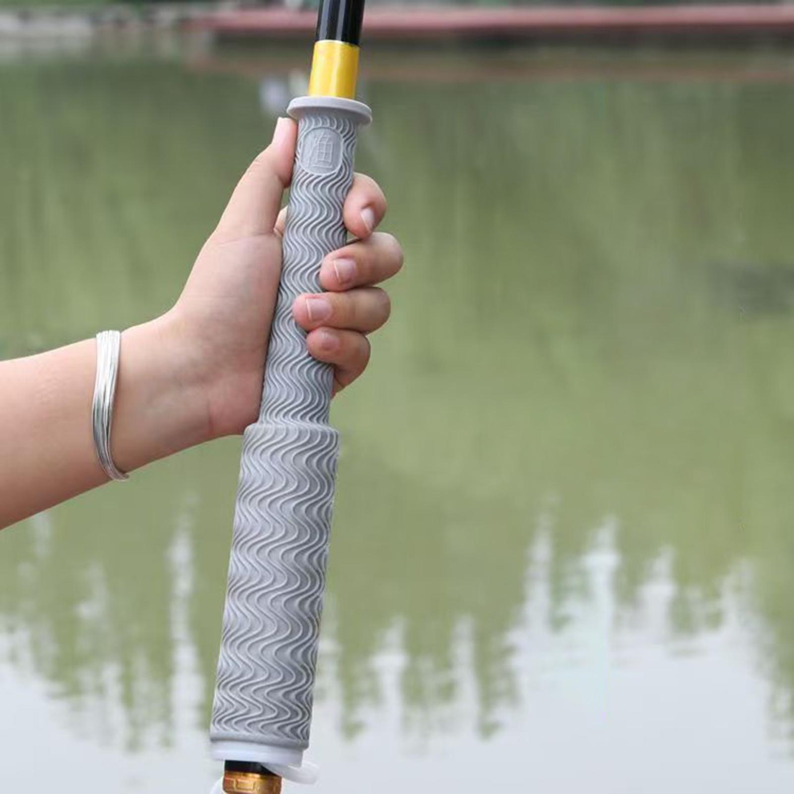 مقبض لقضيب الصيد مزود بغطاء حم - مراجعة Fishing Boat Oar وسعره