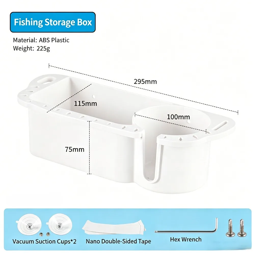 صندوق معدات صيد السمك من مادة  - مراجعة Fishing Boat Trailer وسعره